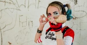 glam harley quinn makeup tips