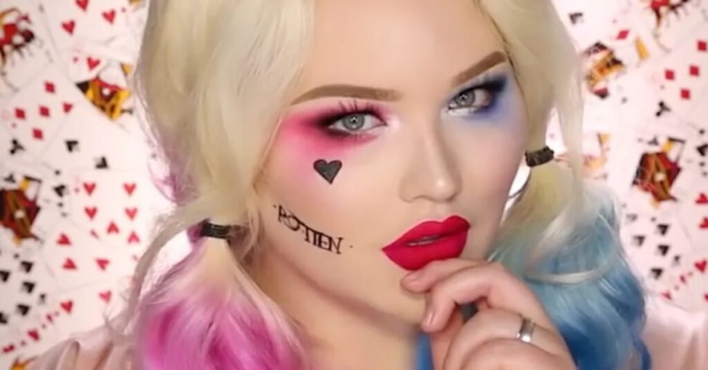 step by step tutorial natural harley quinn makeup