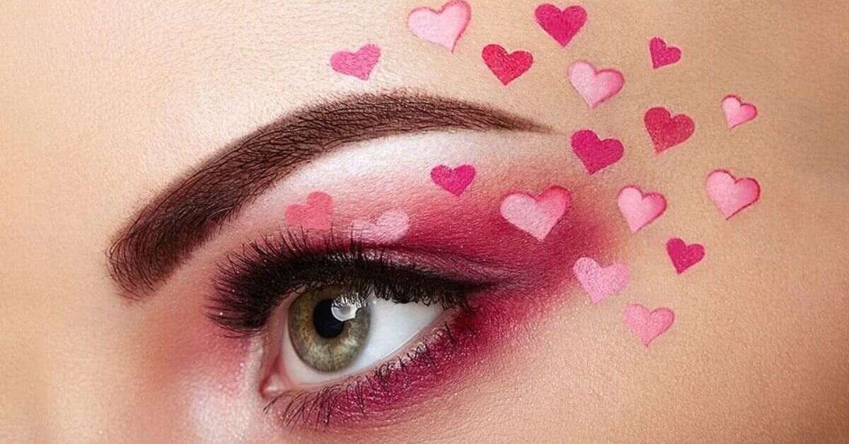 valentines makeup look ideas for a romantic and flawless glow (1)