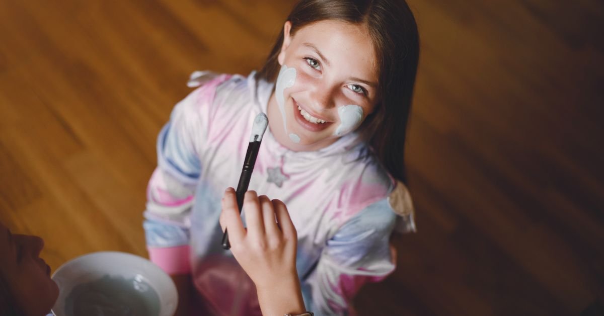 baking powder makeup for long lasting, crease free skin