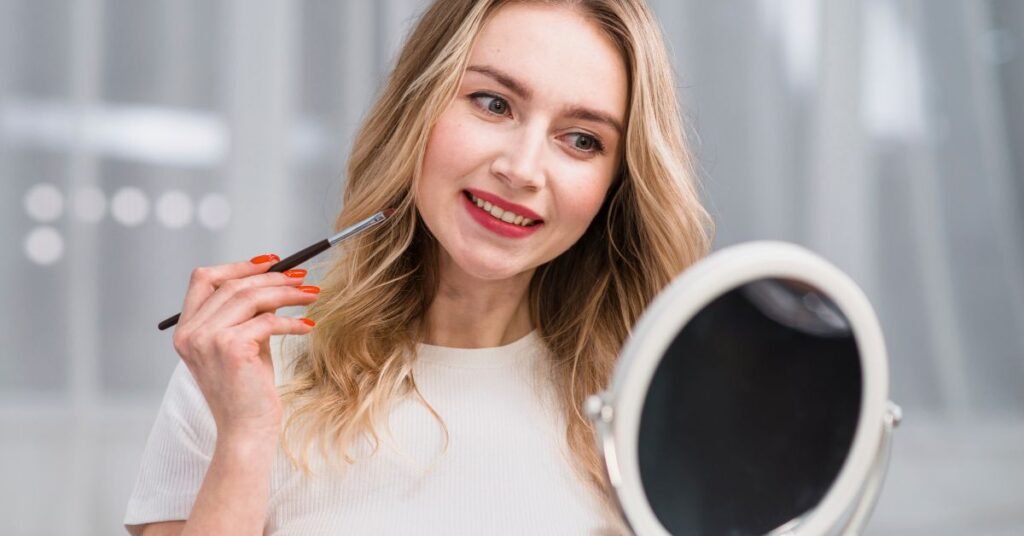 creating the perfect soft glam face