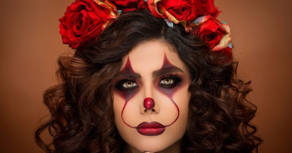 how to do pinup devil makeup step by step (1)