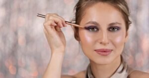 makeup for olive skin foundation, blush, and lip colors