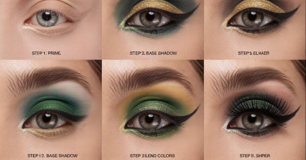 step by step harry potter dramatic eye makeup tutorial