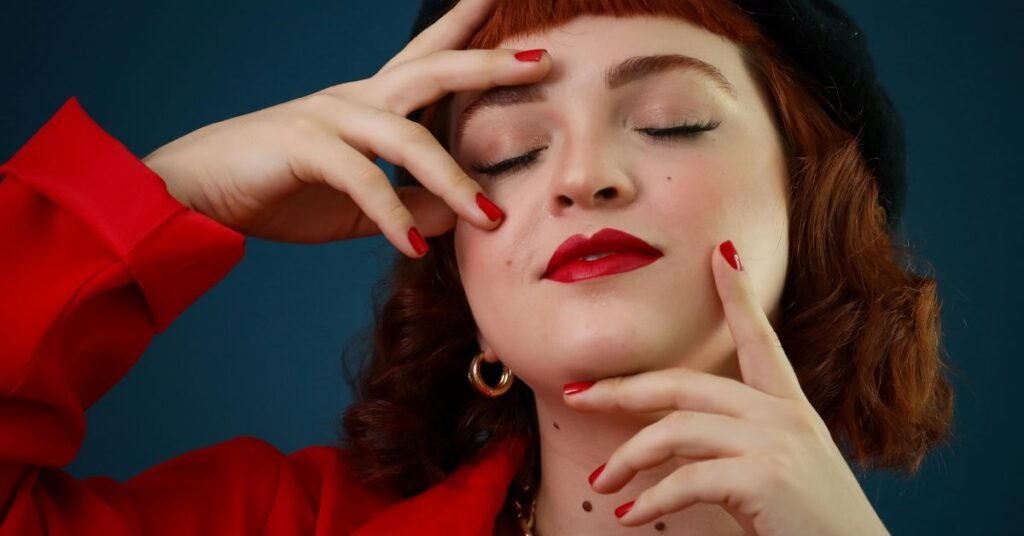 red eye makeup looks